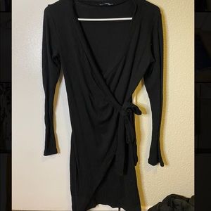 Fashion Nova black mini dress